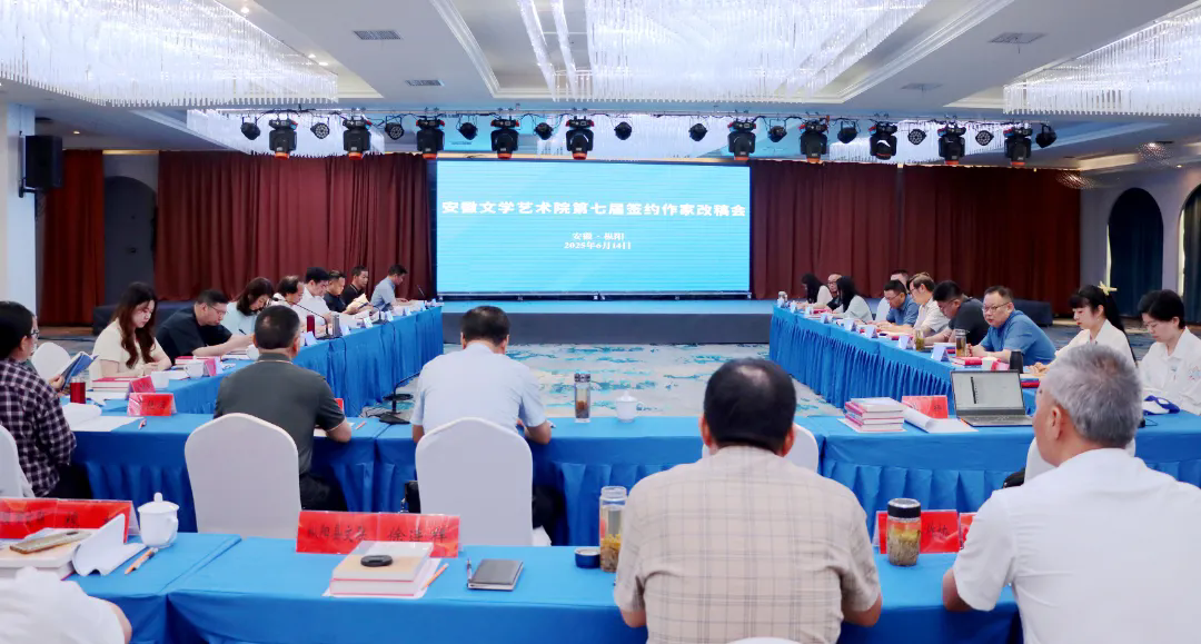 安徽文学艺术院第七届签约作家改稿会暨读书班在枞阳举办