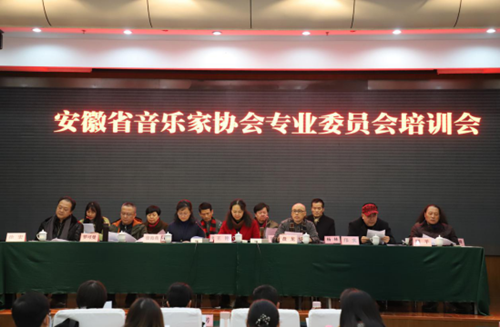 省音协专业委员会培训会在合肥召开